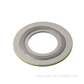 wound gasket with inner ring and outer ring